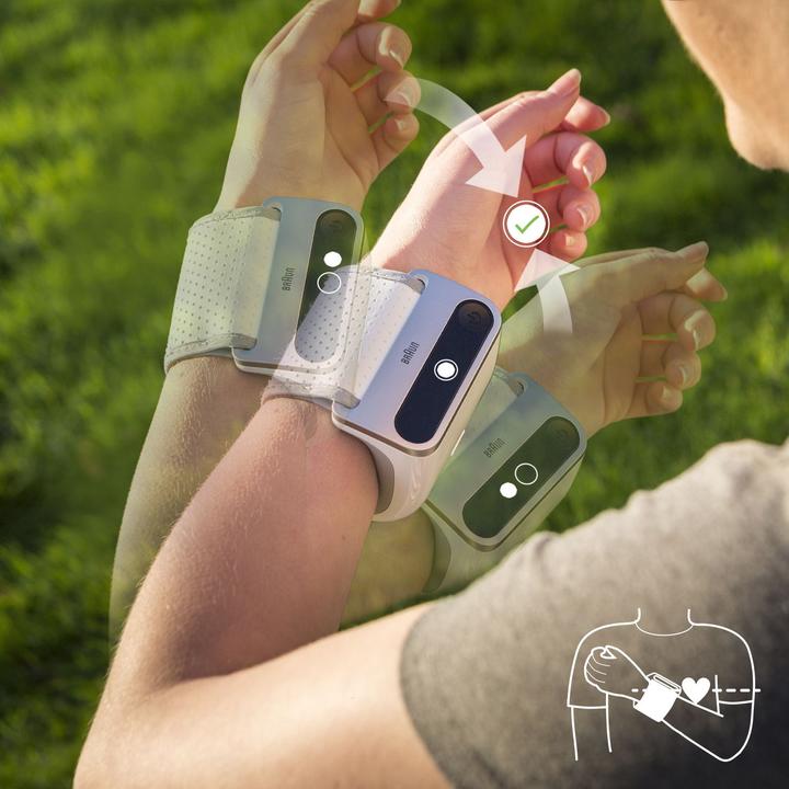 Produktbild Braun iCheck 7 (Blutdruckmessgerät Handgelenk)
