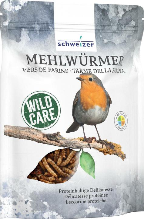 Schweizer Eric Swiss cibo per uccelli vermi da pasto, 250 g, confezione da 0,25 kg (1 x, 0.25 kg)