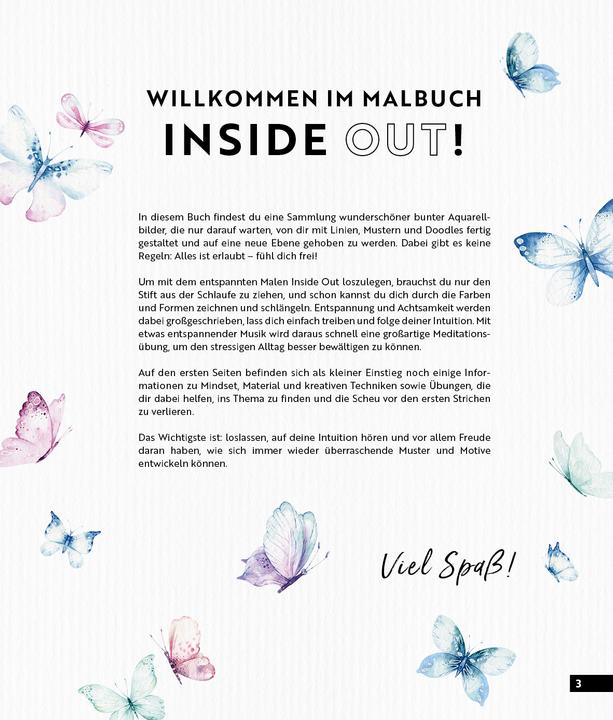 Immagine prodotto Libro da colorare Inside Out: Animali ad acquerello