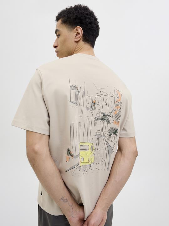 Image du produit Jack & Jones Gedruckt Rundhalsausschnitt T-shirt T-shirt (S)