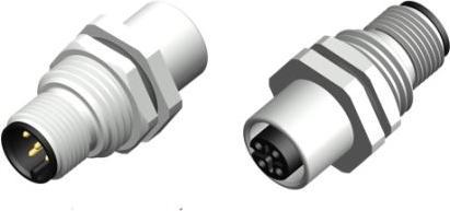 Produktbild Rs Pro Rundsteckverbinder Adapter, 5-polig Male M12 (1), 5-polig, Stecker, M12, 1 Ports, 4A, 5-polig