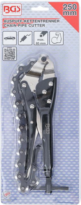 Actual product image BGS Exhaust chain separator (250 mm)
