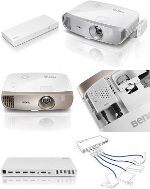 Actual product image BenQ WDP02 Wireless Full HD Kit 4.9-5.9GHz AC3 DTS (Feature enhancement)