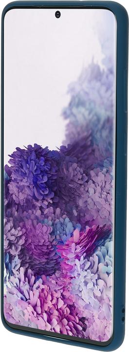 Actual product image Mobiparts Silicone Cover Samsung Galaxy S20 Plus 4G/5G Blueberry Blue (Samsung Galaxy S20+)