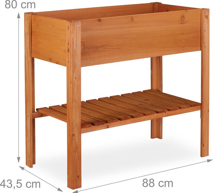 Actual product image Relaxdays raised bed