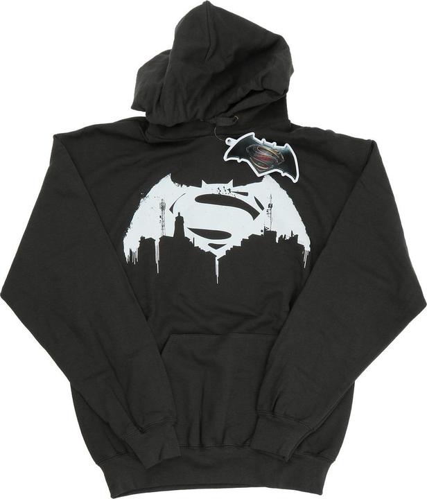 Image du produit - Sweat à capuche BATMAN SUPERMAN BEATEN LOGO - Homme (XXL)