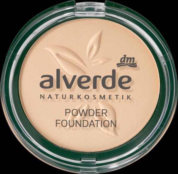 Produktbild dm alverde Make-up Powder Foundation soft ivory 10, LSF 6 (Nr. 10 soft ivory)
