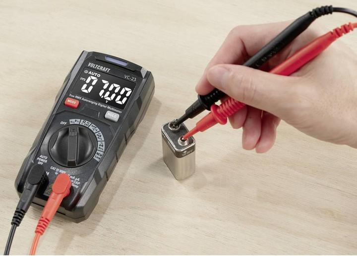 Produktbild Voltcraft VC-23 Hand-Multimeter digital CAT III 600 V Anzeige (Counts): 6000 (CAT III 600V)