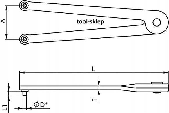 Actual product image Amf Adjustable pin face spanner (40 mm, 19 mm, 16 mm, 35 mm, 27 mm, 28 mm, 39 mm, 23 mm, 10 mm, 22 mm, 30 mm, 7 mm, 24 mm, 8 mm, 29 mm, 12 mm, 13 mm, 33 mm, 11 mm, 25 mm, 32 mm, 15 mm, 14 mm, 34 mm, 9 mm, 21 mm, 38 mm, 18 mm, 36 mm, 31 mm, 17 mm, 37 mm, 20 mm, 26 mm)