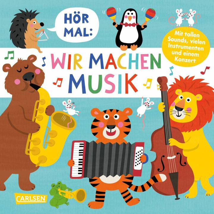 Immagine prodotto Hör mal (Soundbuch): Wir machen Musik (Tedesco)