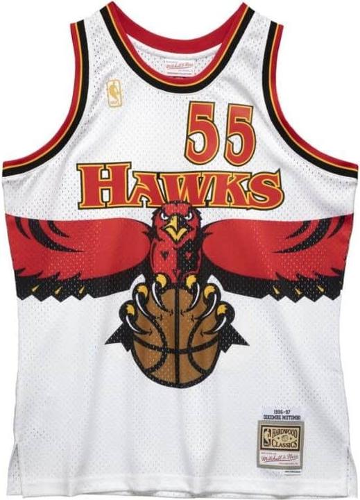 Actual product image Mitchell & Ness nba jersey atlanta hawks dikebe utubo (M)