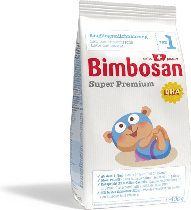 Actual product image Bimbosan Super Premium 1 infant milk (400 g, from birth)