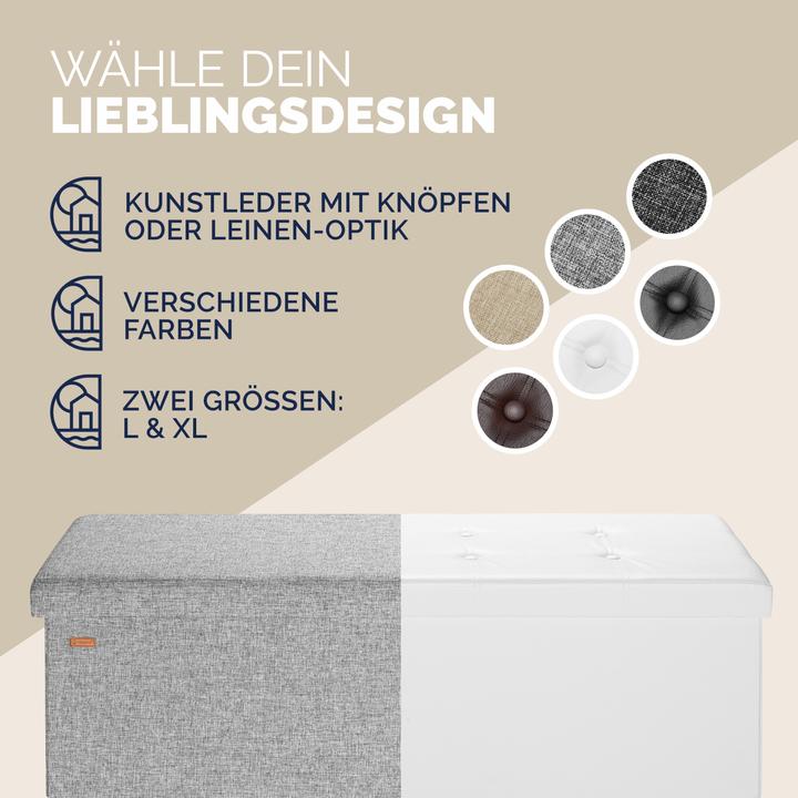 Image du produit Casaria Coffre-siège (115 cm)