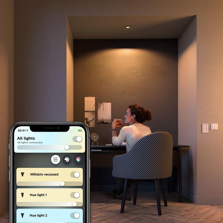 Produktbild Philips Hue Milliskin Basis BT (350 lm, GU10)