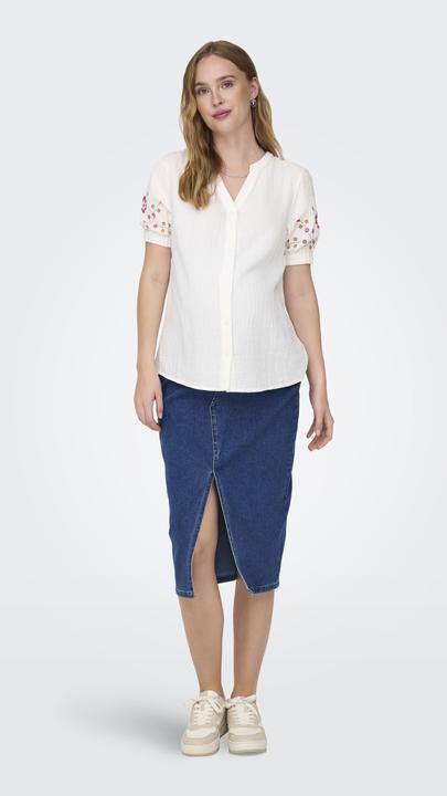 Actual product image Only Maternity Maternity midi skirt denim skirt (XL)