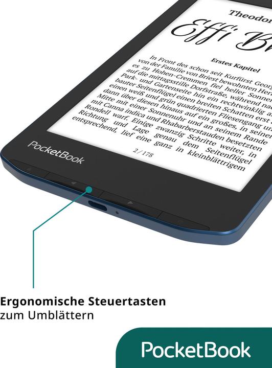 Productafbeelding PocketBook Vers Pro (6", 16 GB, Rood, Black)