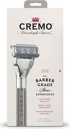 Produktbild Cremo Barber Grade Razor for Men with Extra Refill Blade - Silver