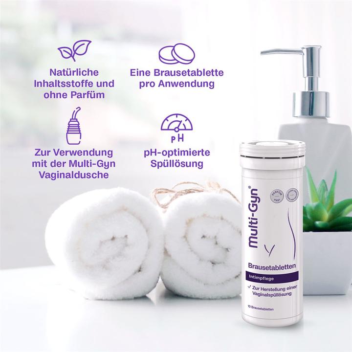 Produktbild Multi-Gyn Vaginal Dusche Brausetabletten (Intimdusche)