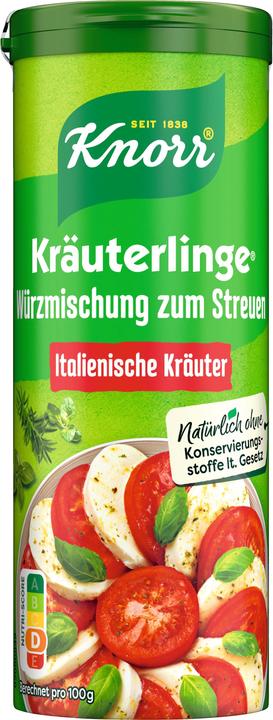 Actual product image Knorr Herblings for sprinkling Italian herbs 60 g (60 g)