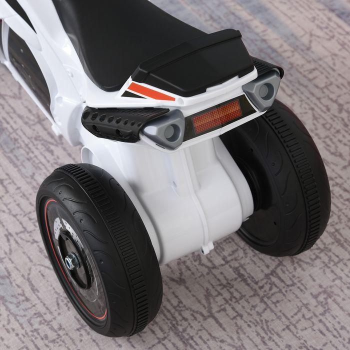Actual product image Swisshandel24 Children's vehicle Carriage Children's motorbike Carriage for 18-36 months with music White 74 x 39