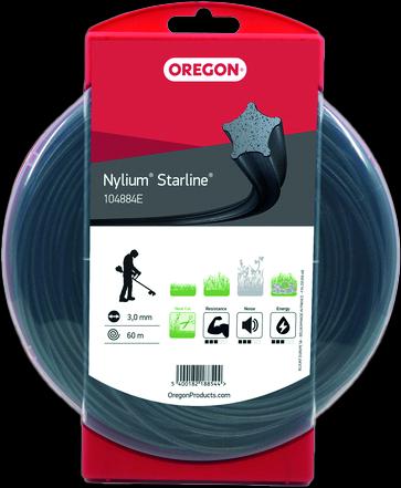 Actual product image Oregon Thread Nylium Starline 3.0 mm x 60 m (Garden machinery carrying belt)