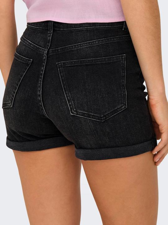Produktbild Only ONLJOSEPHINE Hohe Taille Normal geschnitten Jeans-Shorts Jeans-Shorts (XS)