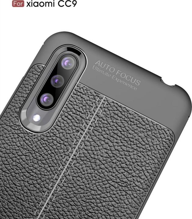 Produktbild Screenguard Xiaomi Mi 9 Lite Hülle Leather Design TPU Cover (Xiaomi Mi 9 Lite)