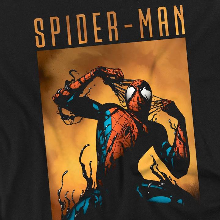 Actual product image Spiderman Unisex Adult Creeping Venom T-Shirt (XL)