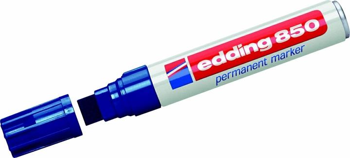 Actual product image Edding Permanent Marker 850 (Blue, 5 mm, 1 x)