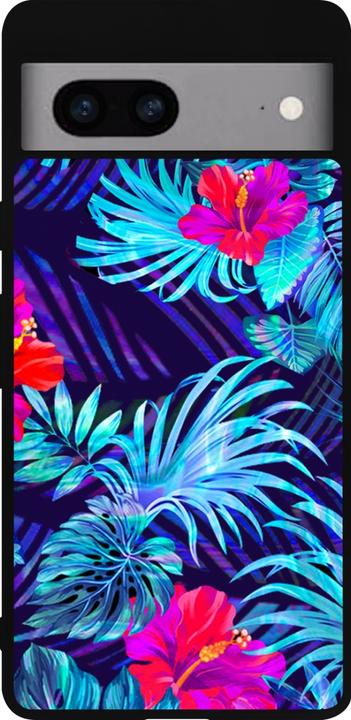 Produktbild PhoneLook Hülle Silikon schwarz Blue Forest (Google Pixel 7a)