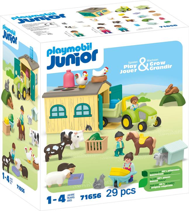 Immagine prodotto Playmobil Avventura nella fattoria dei trattori (71656)