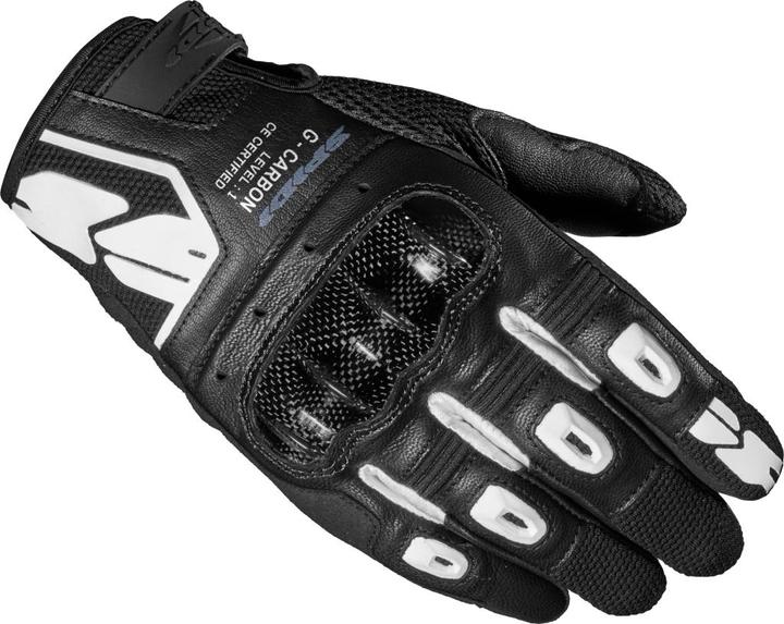 Immagine prodotto Spidi G-CARBON Lederhandschuh schwarz-fluo gelb XL (Uomini, XL)