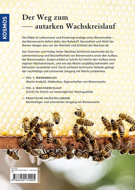 Produktbild Kosmos Bienenwachs und Wachskreislauf (Deutsch, Matthias Schlörholz, 2023)