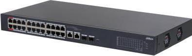 Dahua Switch||CS4226-24ET-375|Tipo L2|Desktop/pedestallo|PoE porte 24|375 Watt|DH-CS4226-24ET-375 (26 Porti)