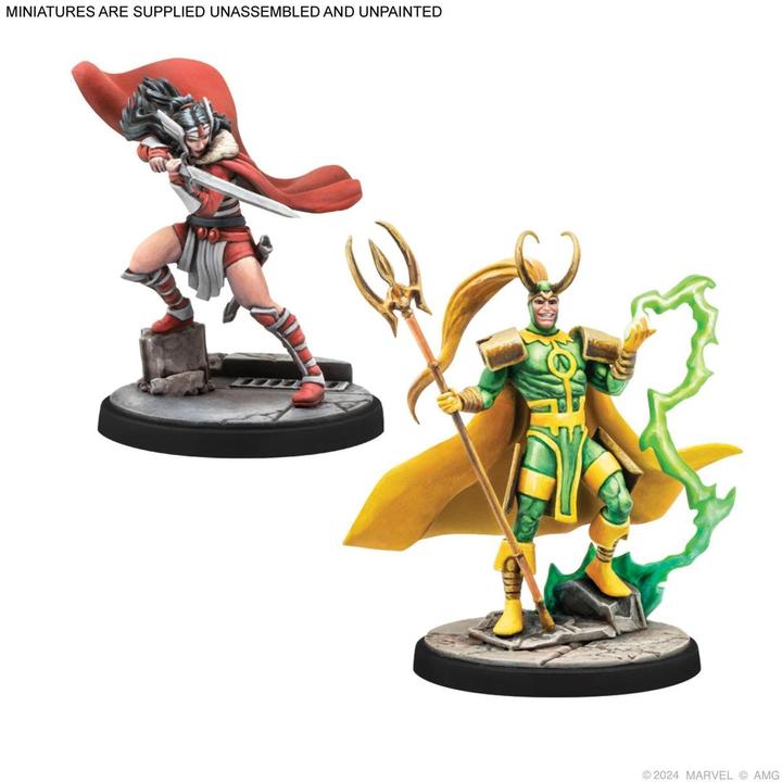 Produktbild Atomic Mass Games Marvel Crisis Protocol - Mighty Thor, Lady Sif