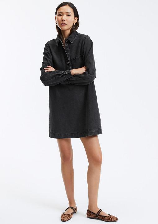 Actual product image La Redoute Collections Short denim dress Signature ALBANE (38)