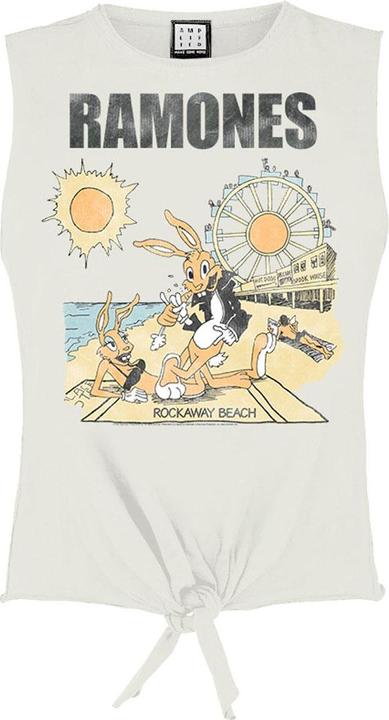 Amplified Rockaway Beach Kurzes Top
