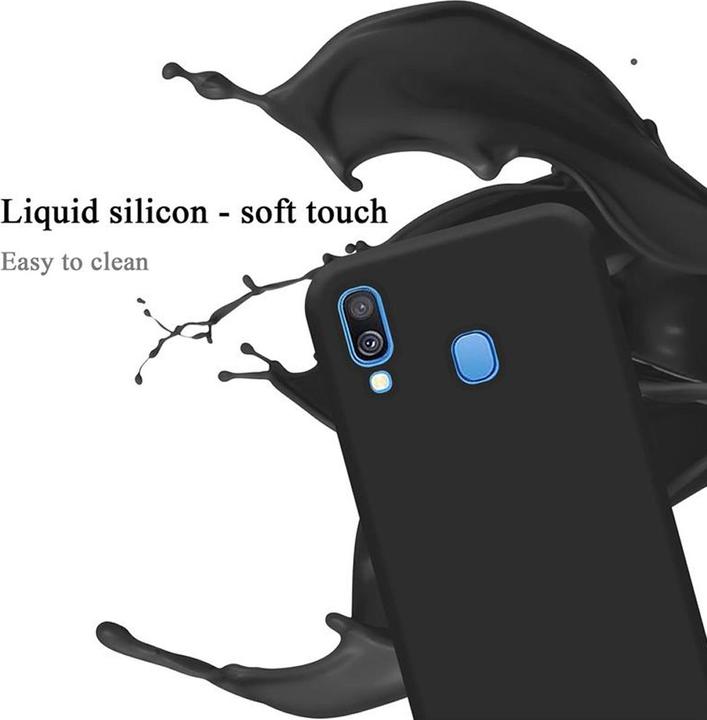 Actual product image Cadorabo TPU Liquid Silicone Case Cover (Samsung Galaxy A40)