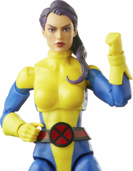 Actual product image Hasbro X-Men 60th Anniversary Marvel Legends pack 3 figurines Gambit, Marvel's Banshee, Psylocke 15 cm