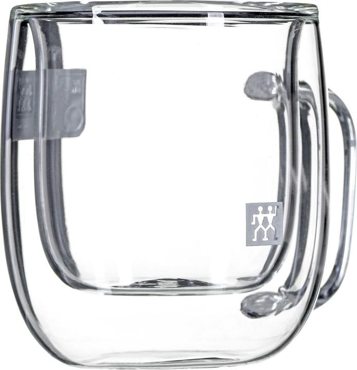 Image du produit Zwilling Verres à espresso Sorrento Plus à double paroi avec poignée set de 2 (80 ml, 2 x)