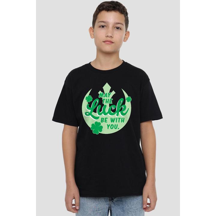 Produktbild Star Wars Luck Rebel TShirt St PatricksTag (140)
