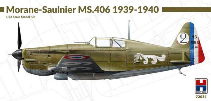 Immagine prodotto Hobby 2000 Morane-Saulnier MS.406 1939-40