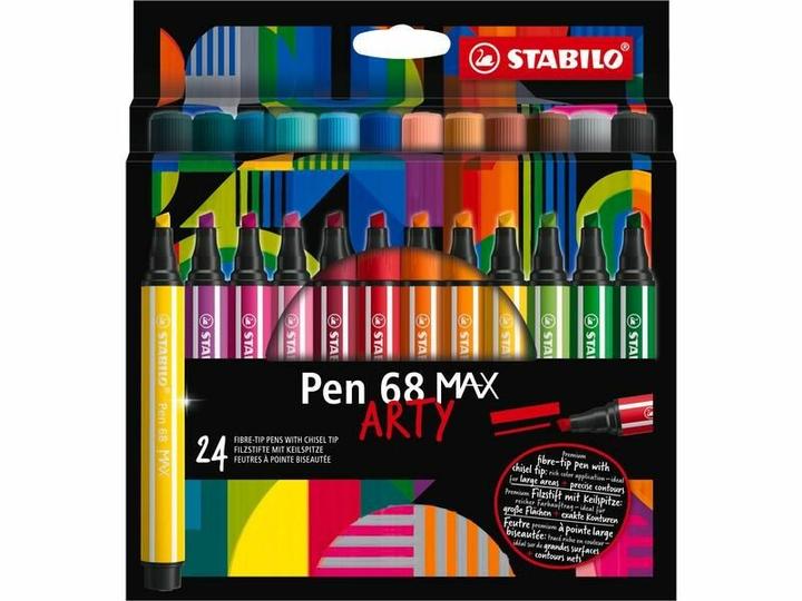 Produktbild STABILO Pen 68 Max Arty (Mehrfarbig, 24 x)