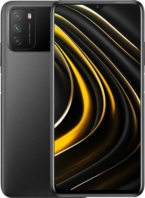 Xiaomi Poco M3 (64 GB, Power Black, 6.53", Dual SIM, 48 Mpx, 4G)