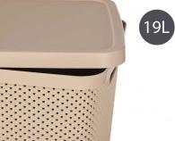 Produktbild Kipit Kunststoff-Organisationsbox 19l c Deckel bei (19 l)