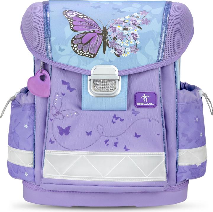 Produktbild Belmil CLASSY Schulrucksack-Set Butterfly (19 l)