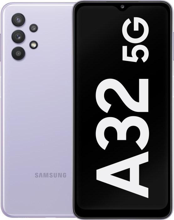 Produktbild Samsung Galaxy A32 5G EU (128 GB, Violet, 6.50", Dual SIM, 48 Mpx, 5G)