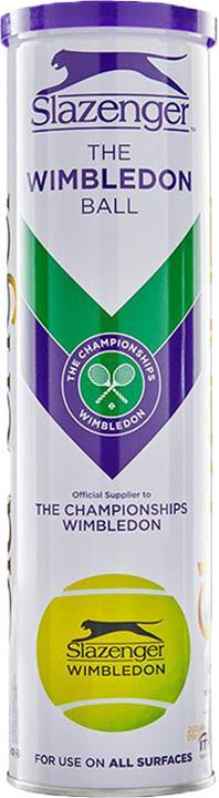 Slazenger Tennisbälle WIMBLEDON 4 Dosen