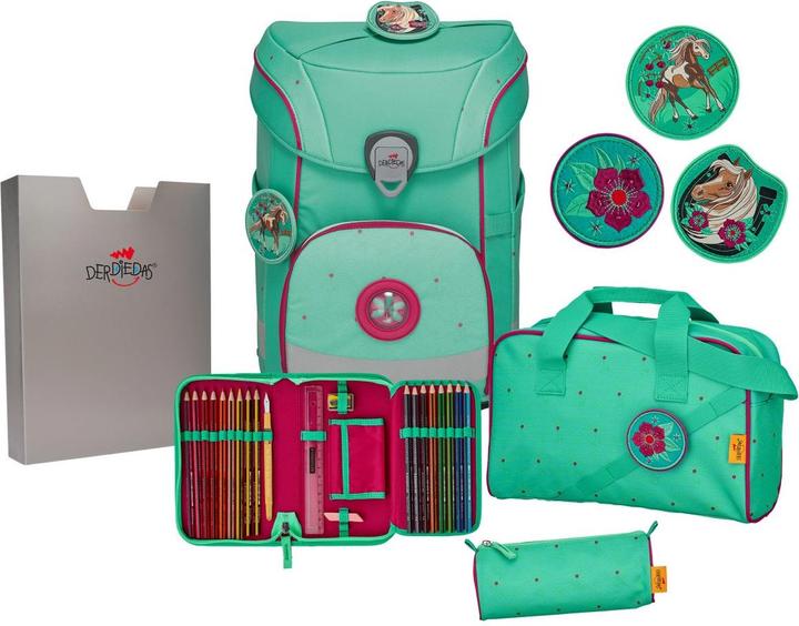 Image du produit Derdiedas ErgoFlex Easy Kit cartable Peppermint Pony (20.50 l)
