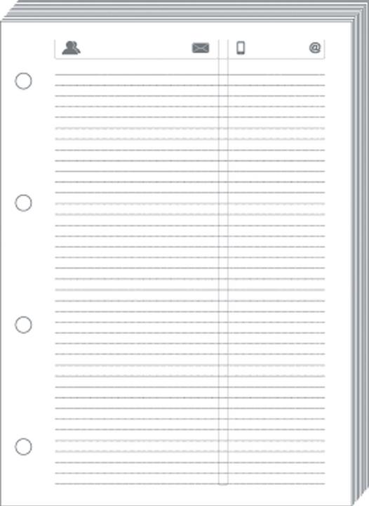 Produktbild Quo Vadis Timer 21 Planing Telefonblätter